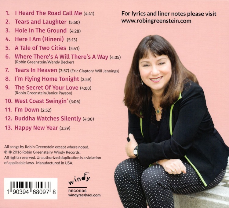 back cover of CD